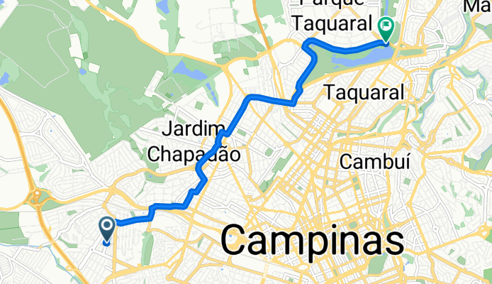Passeio rápido em Campinas