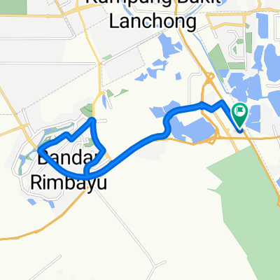 Jalan SP 4/29 73, Jenjarom to Jalan SP 4/29 73, Jenjarom