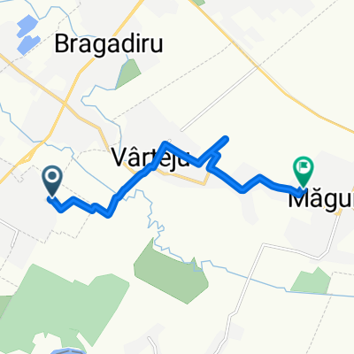 Moderate route in Măgurele