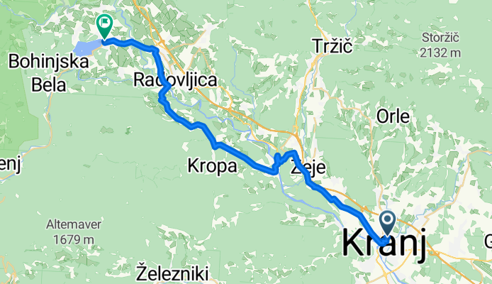 kranj-bled-31km na lancovo