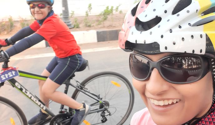 Photo 2 of the Bikemap route "Restful ride in Vapi"