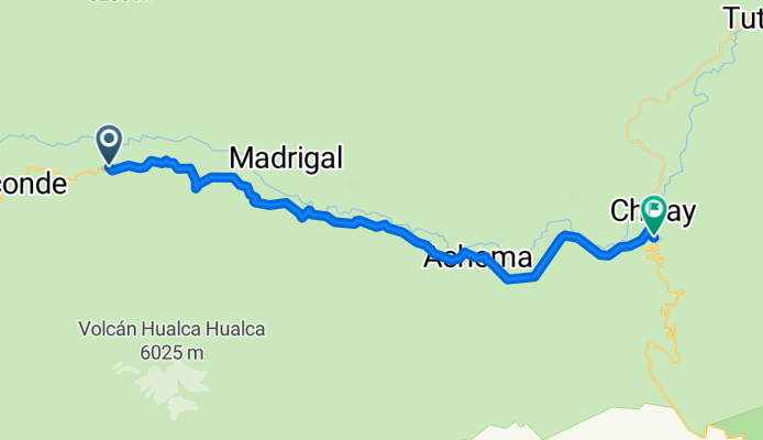 Cruz del Condor - Chivay