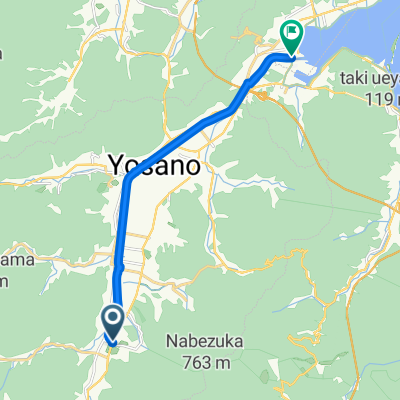 一般府道加悦岩滝自転車道線