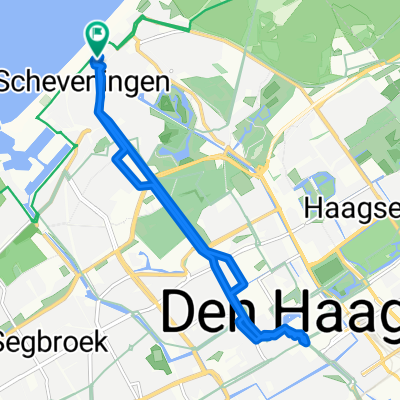 Moderate route in Delft