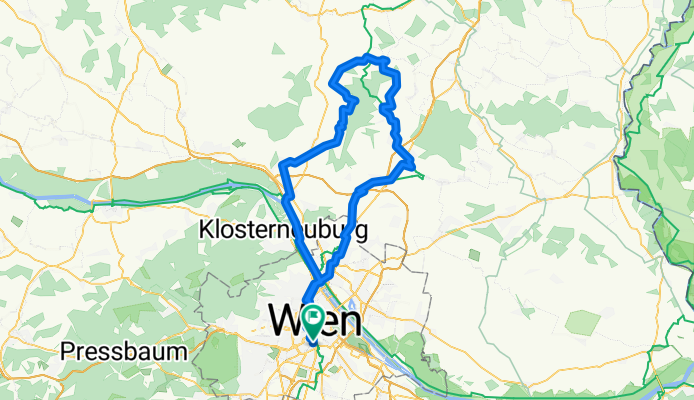 Korneuburg - Niederkreuzstetten - Wolkersdorf