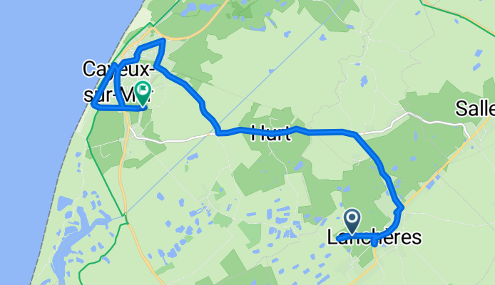 Itinéraire modéré en