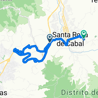 Ruta relajada en Santa Rosa de Cabal