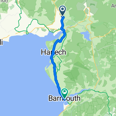 Fast ride in Barmouth