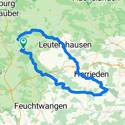 Schillingsfürst - Herrieden -Schillingsfürst