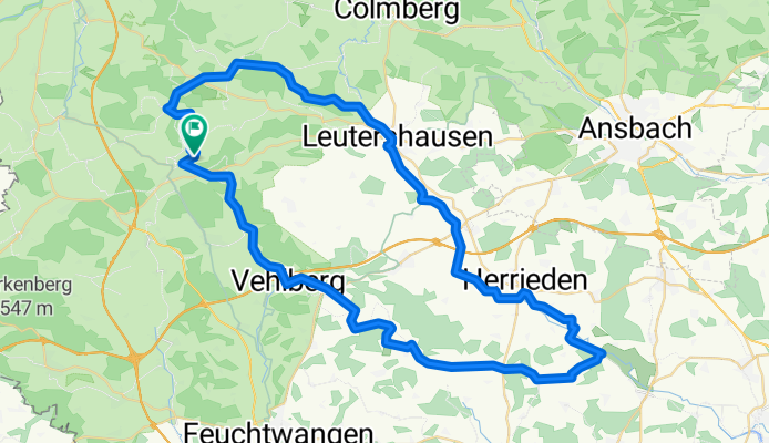 Schillingsfürst - Herrieden -Schillingsfürst