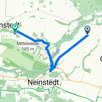 Langsame Fahrt in Thale