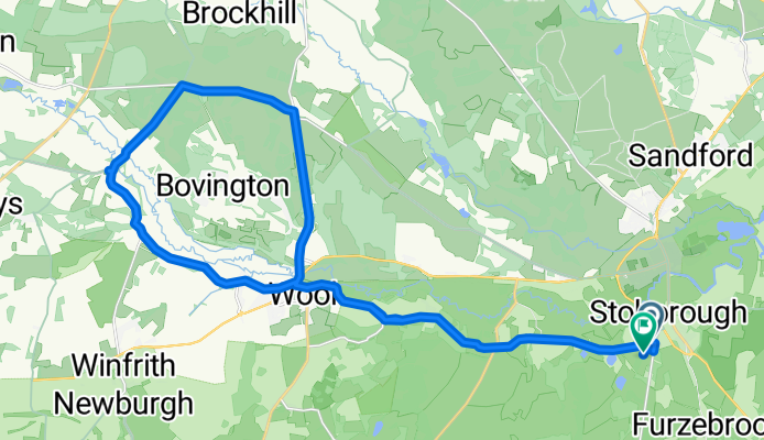 Bovington loop from Bog Lane car park