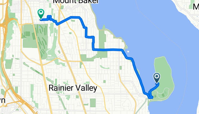 Slow ride in Seattle
