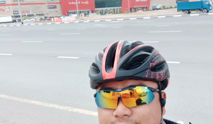 Photo 1 of the Bikemap route "Al Hawai Twin Towers, Dubai to Al Qusais, Al Naboodah Labour Camp 1, Dubai"