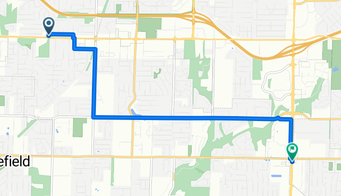 West Sylvania Street 3540, Springfield to West Farm Road 182 330d, Springfield
