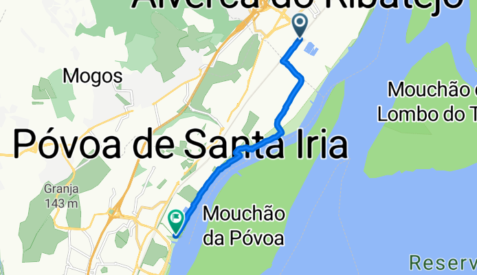 Frente Ribeirinha Alverca-Póvoa Santa Iria