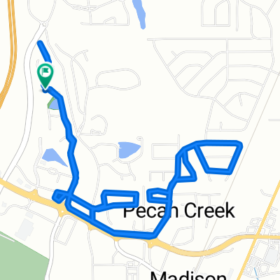 Relaxed route in Madison