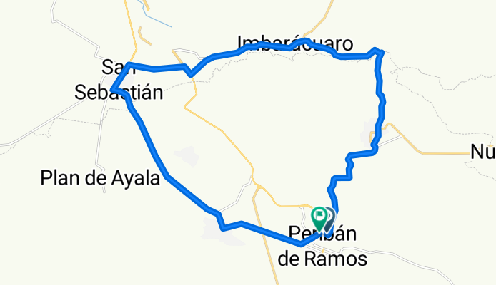 Prolongación Emiliano Zapata 4, Peribán de Ramos to Calle Anáhuac 267, Peribán de Ramos