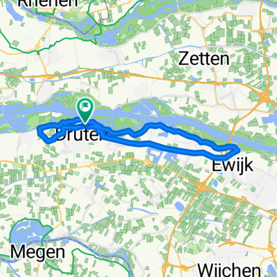 Ambtshuisplein 93, Druten to Kattenburg 57A, Druten