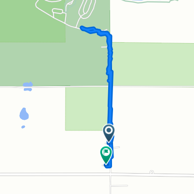 Restful route in Newaygo