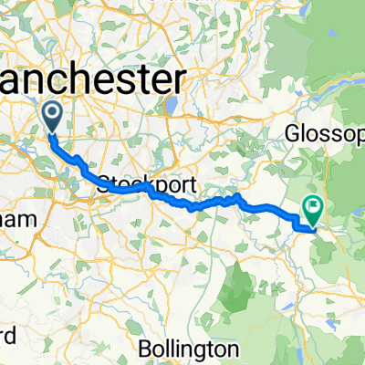 30 Ellesmere Road, Manchester to Hayfield Road, High Peak