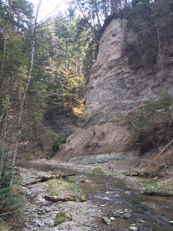 Wichtrach-Fahrni, Rotachenschlucht.-Schwarzenegg-Fahrni-Steffisburg-Wichtrach. Log unvollständig.
