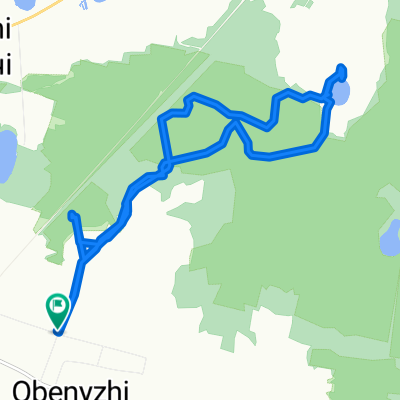 Unnamed Road, Obenyzhi to Unnamed Road, Obenyzhi