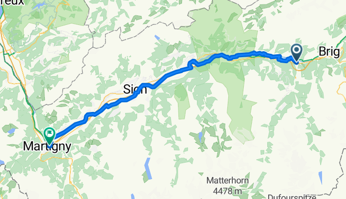 Visp - Sion/Sitten