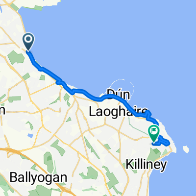 22 Strand Road, Dublin to 1 Dalkey Grove, Glenageary