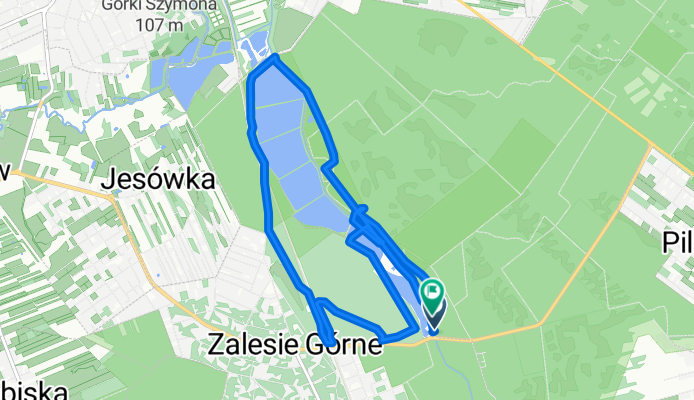 Zalesie Górne, Zalasowa to Chojnów, Zalasowa