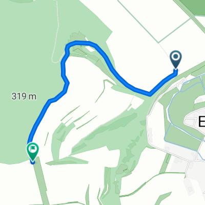 Wanderweg Nr. 03 Eußenheim Dicke Eiche Nach der Fritsch Wanderkarte 88/Wanderkarte Eußenheim 2016