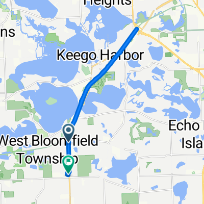 Slow ride in West Bloomfield