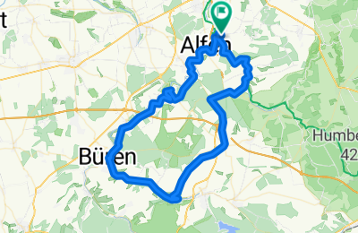 Route in der Bikemap App öffnen