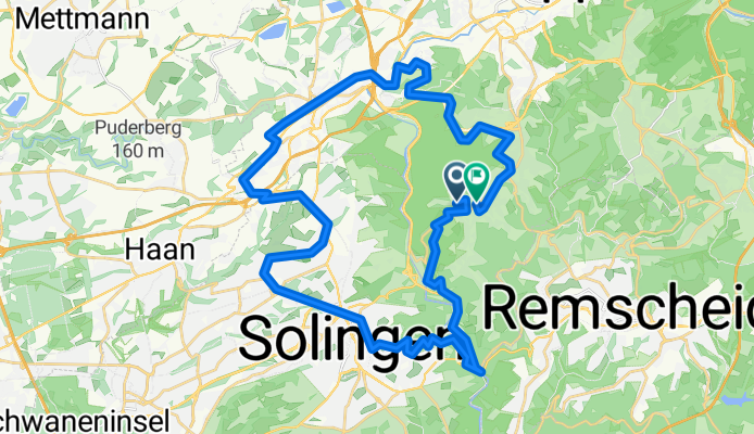 Korkenziehertrasse von Cronenberg