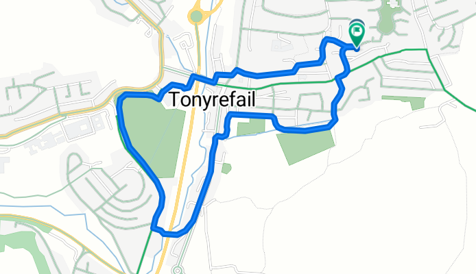 2–16 Heol y Glyn, Porth to 23 Heol y Glyn, Porth