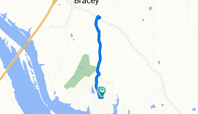 Slow ride in Bracey