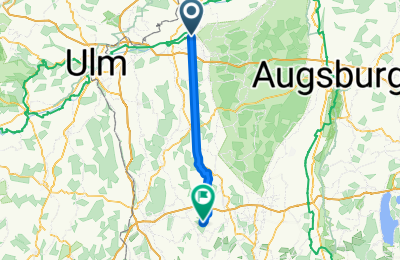 Route in der Bikemap App öffnen