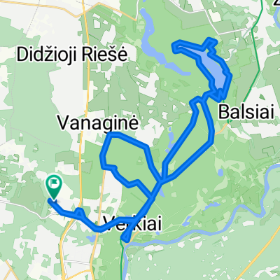 Bajorų kelias 25, Vilnius to Bajorų kelias 25, Vilnius