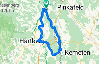 Route in der Bikemap App öffnen