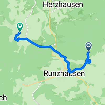 Langsame Fahrt in Dautphetal