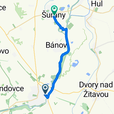 Nové Zámky - Nitr.Hrádok - Šurany