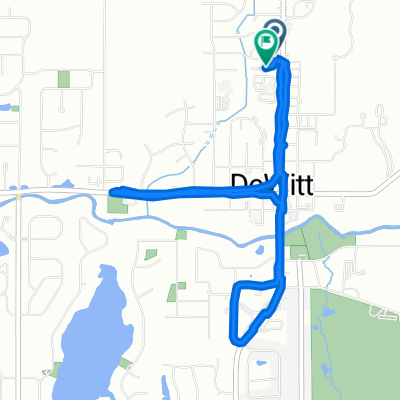 100 W Brunswick Dr, DeWitt to 151 W Brunswick Dr, DeWitt