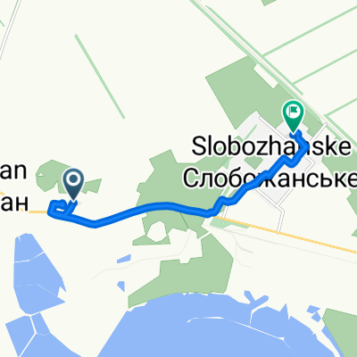 Легкий маршрут в Комсомольське