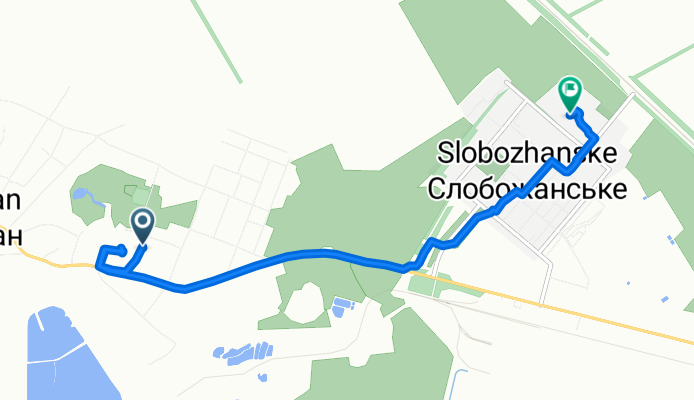 Легкий маршрут в Комсомольське