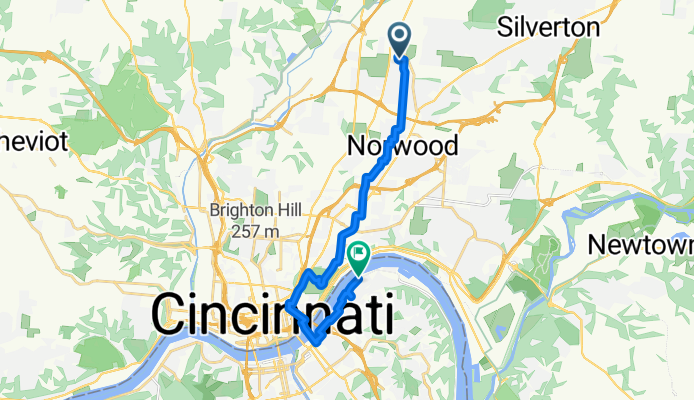 5910 Havenwood Ct, Cincinnati to 525 Manhattan Blvd, Dayton