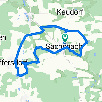 Entspannende Route in Bechhofen