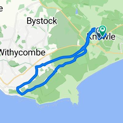 Slow ride in Budleigh Salterton