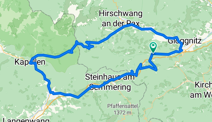 Gloggnitz-Kapellen-Raxen-Gloggnitz