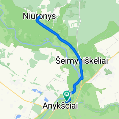 J. Jablonskio gatvė, Anyksciai to J. Jablonskio gatvė 17A, Anyksciai