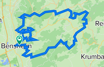 Route in der Bikemap App öffnen